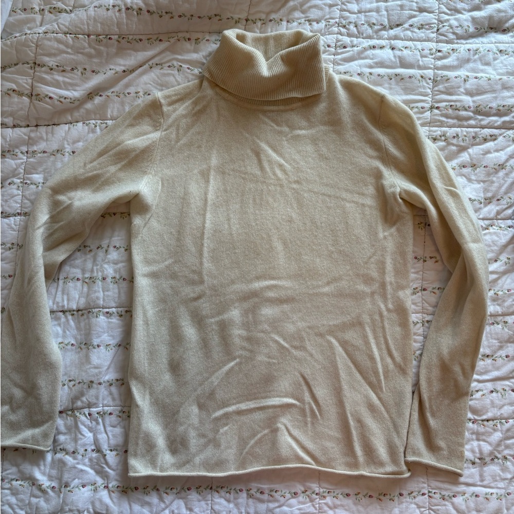 Cashmere Turtleneck Sweater